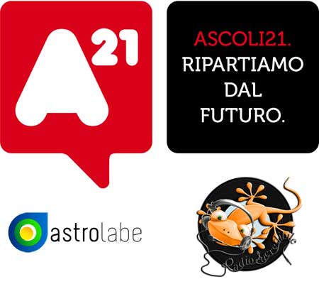 Logo Ascoli21 Astrolabe e RadioIncredibile