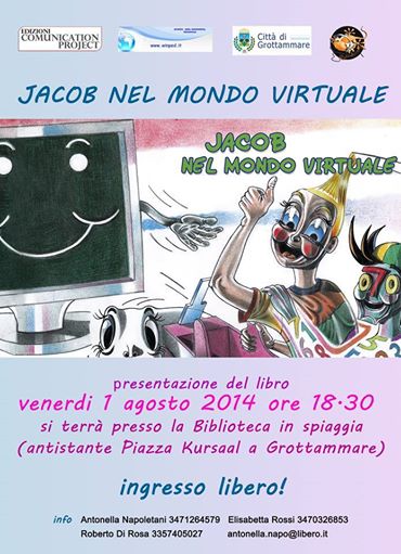 Locandina evento "Jacob nel mondo virtuale"